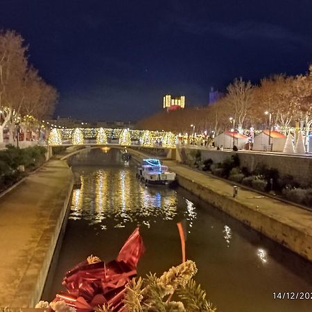 Entre Ville Et Canal, Calme Et Central - Gare A 700 M Narbonne Ngoại thất bức ảnh