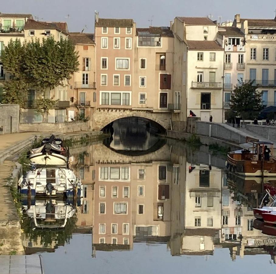 Entre Ville Et Canal, Calme Et Central - Gare A 700 M Narbonne Ngoại thất bức ảnh