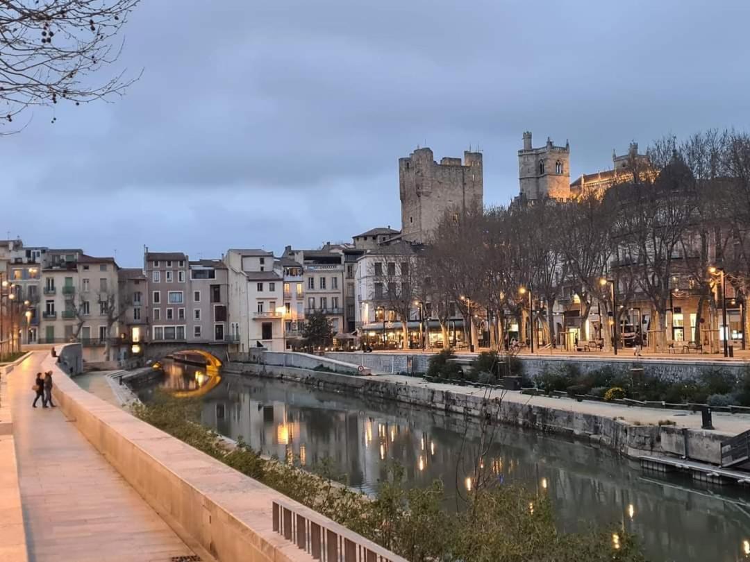 Entre Ville Et Canal, Calme Et Central - Gare A 700 M Narbonne Ngoại thất bức ảnh